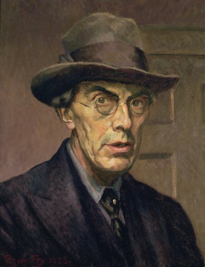 自画像、1928 作： Roger Eliot Fry